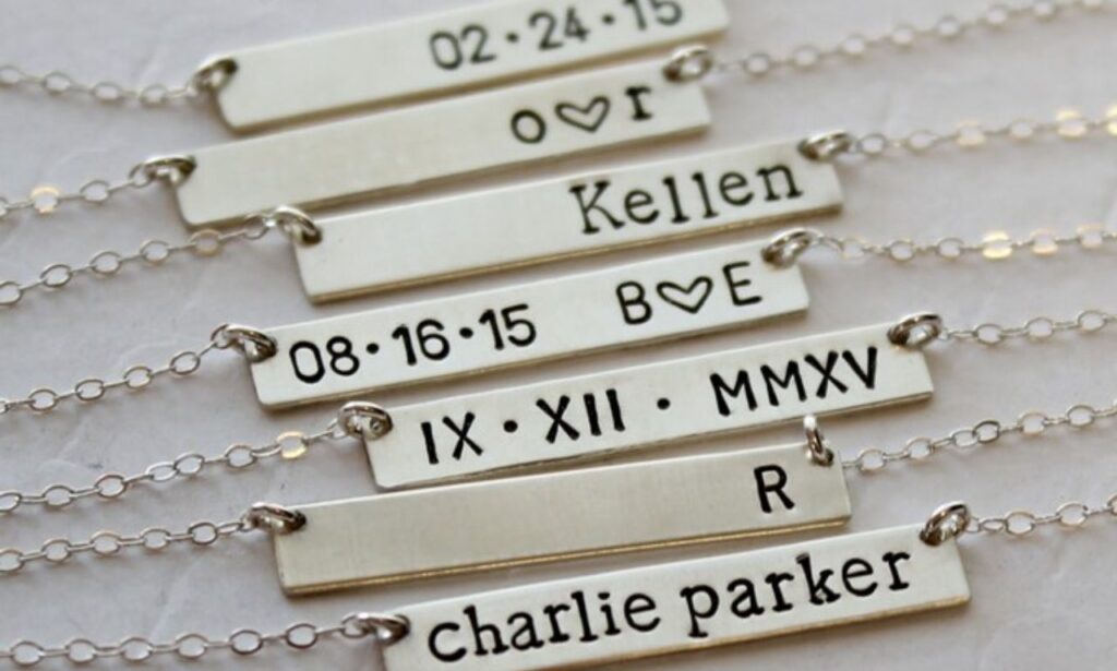 Nameplate Necklaces